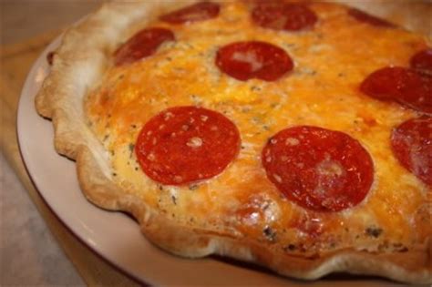 Pepperoni Pizza Pie And Carnation Evaporated Milk Lynn S Kitchen