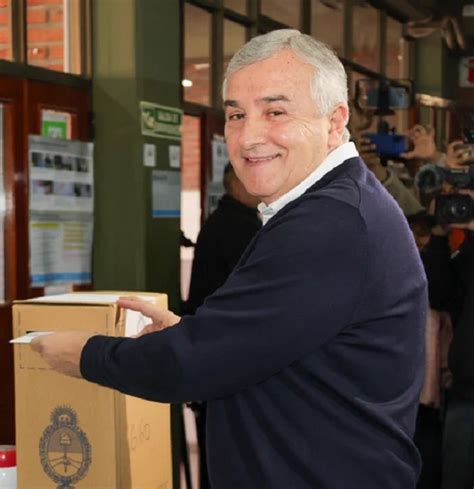 Las 24 Horas de Jujuy Votó Gerardo Morales el compañero de fórmula de