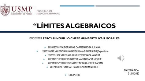 Matemática Seminario Exposición 9 Camu VD uDocz