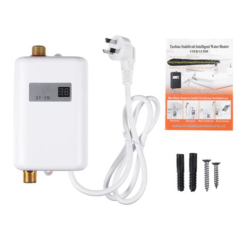 220 240v 3 4kw Mini Electric Tankless Instant Hot Water Heater For