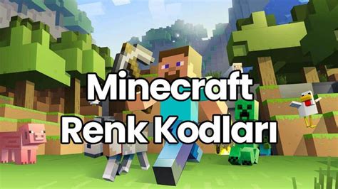 Minecraft Renk Kodlar