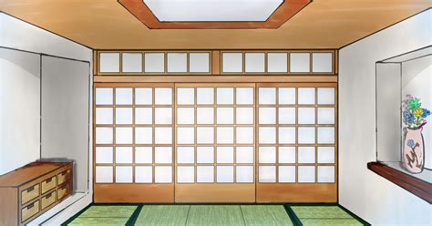 Touhou, Touhou Project, Hakurei Shrine / 博麗神社の客室 和室背景 ゆっくり茶番劇用素材 - pixiv