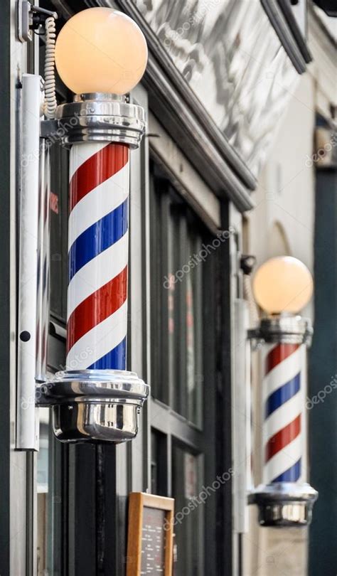 Barber shop sign in Paris Stock Photo by ©dutourdumonde 64660137