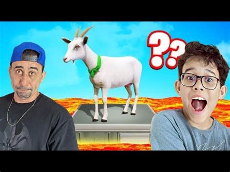 O CHÃO É LAVA A CABRA MALUCA no Goat Simulator 3 YouTube