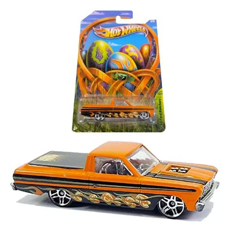 Hot Wheels 65 Ford Ranchero Páscoa Laranja Novo Lacrado