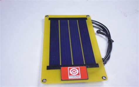 Small 5 Volt 1 Watt Yellow Solar panel for science Projects and