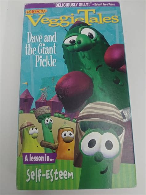 VHS Veggietales Dave and the Giant Pickle Lesson in Self | Etsy