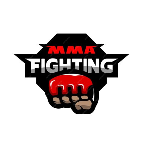 Premium Vector Mma Fighting Logo