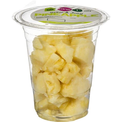 Woolworths Pineapple 220g Woolworths