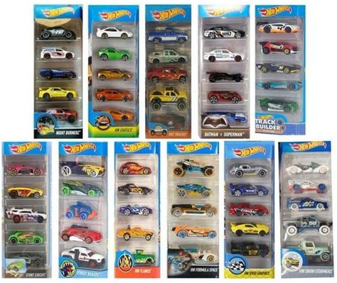 Αυτοκινητάκια Hot Wheels για 3 Ετών Σετ 5τμχ σε Τεχαία Επιλογή Σχεδίου SHOPFLIX gr