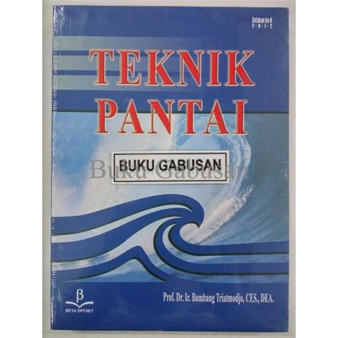 Jual Buku Teknik Pantai Bambang Triatmodjo Beta Offset An Shopee