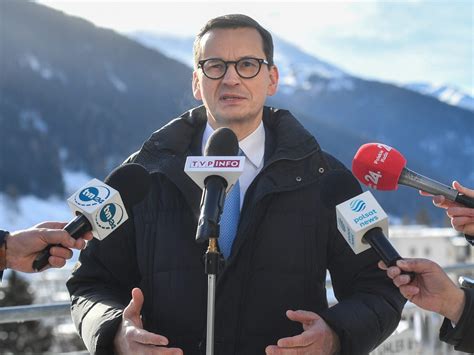 Premier Morawiecki na WEF w Davos o nowym porządku świata