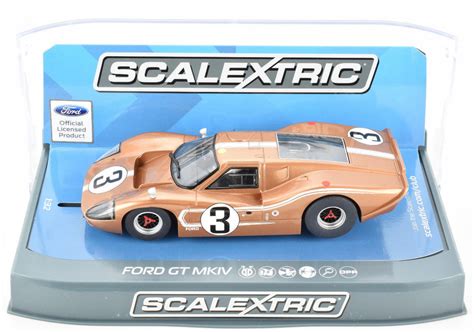 Details about Scalextric Ford GT MKIV - 1967 Le Mans DPR W/ Lights 1/3 ...