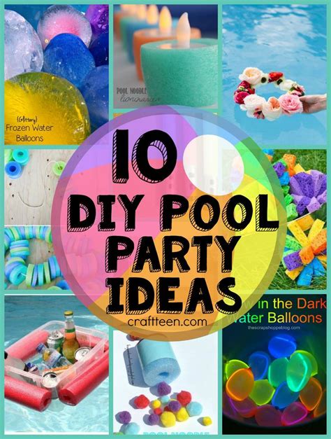 23 Ideas For Fun Pool Party Ideas Home Inspiration And Ideas Diy Crafts Quotes Party Ideas