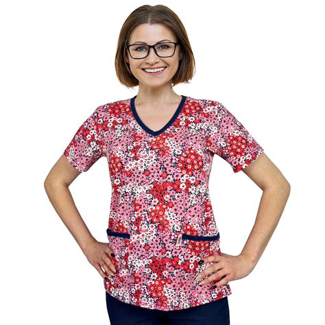 Bluza medyczna 100 bawełna elastyczna W5 roz S M C Moda Sklep