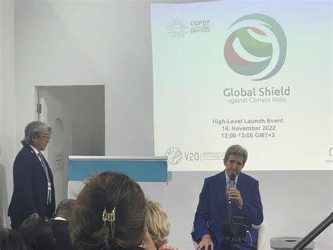 Pcric Attends The Launching Of The Global Shield Against Climate Risks