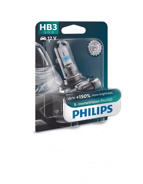 Bec Auto Philips HB3 X TREME VISION PRO 150 12V 65W Xenon Bright