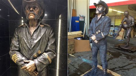 Lemmy Statue Unveiled At Rainbow Bar And Grill Riot Fest