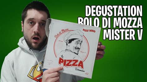 ASMR FR JE DECOUVRE LA NOUVELLE PIZZA DE MISTER V LA BOLO DI MOZZA