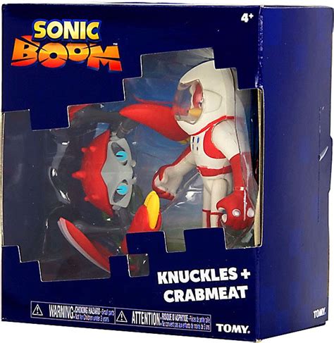 Sonic The Hedgehog Sonic Boom Spacesuit Knuckles Crabmeat 3 Action