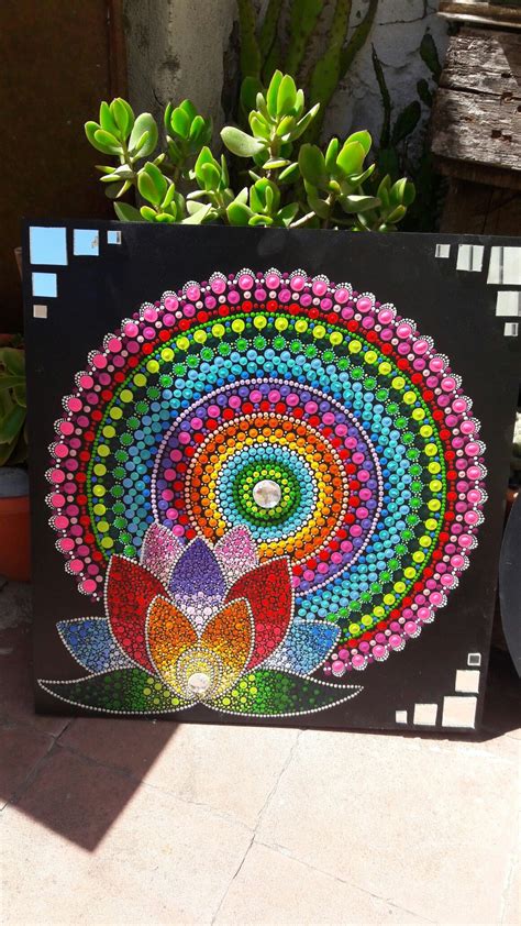 Dot Art Painting Mandala Painting Painting Art Projects Mandala Dots