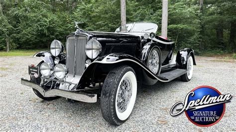 Spellman Signature Auctions Auburn Boattail Speedster