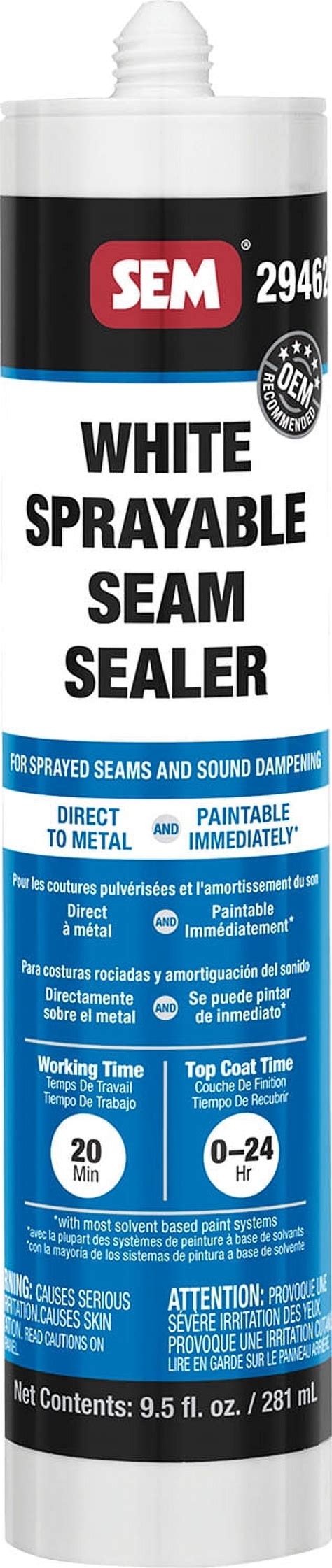 Sem Products Sem 29462 Sprayable Seam Sealer White