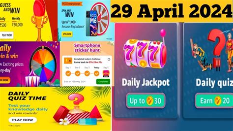 Amazon FZ Runs Play Everyday Earn Quiz Answers Today 29 April 2024