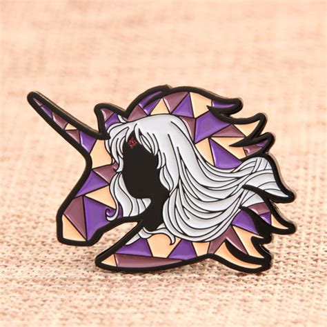 Soft Enamel Pins Custom Unicorn Personalized Pins No Minimum