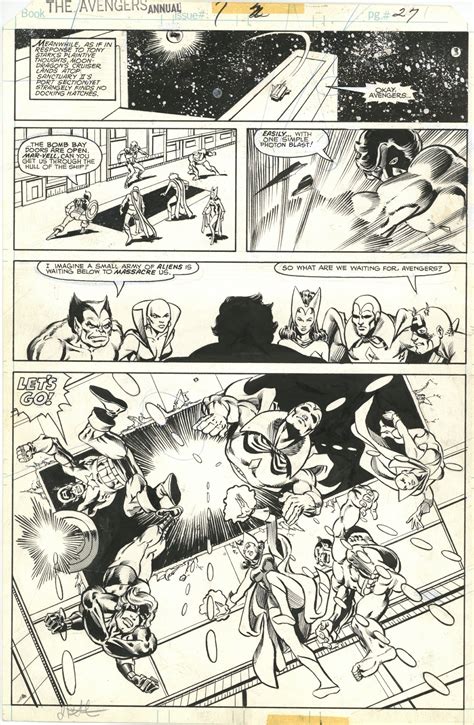 Avengers Annual 7 Page 27 By Jim Starlin And Joe Rubinstein In Shaun