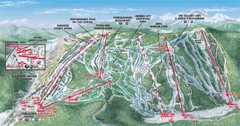 Durango Mountain Resort Piste Map / Trail Map