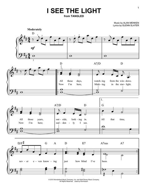 lights are on piano sheet music - darrick-ajose