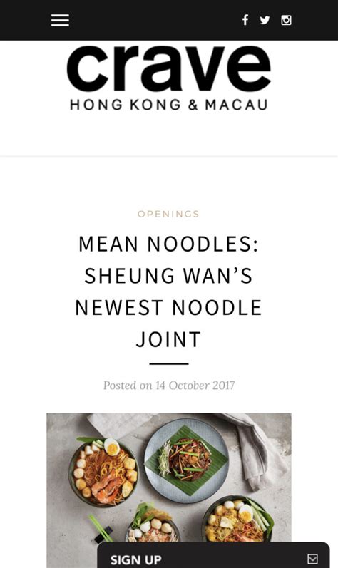 Mean Noodles On Crave