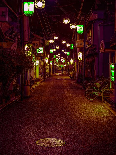 The Red Light District In Osaka Japan R Cozyplaces