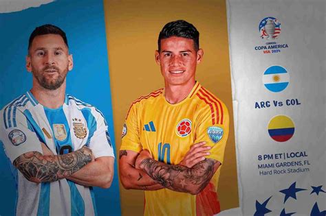 Final Copa America 2024 Duel Panas Penuh Ambisi Argentina Vs Kolombia