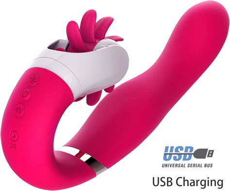 12 Speed Oral Sex Tongue Licking Toy G Spot Vibrators