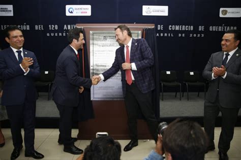 Reconoce Kuri a la Cámara de Comercio de Querétaro como motor de