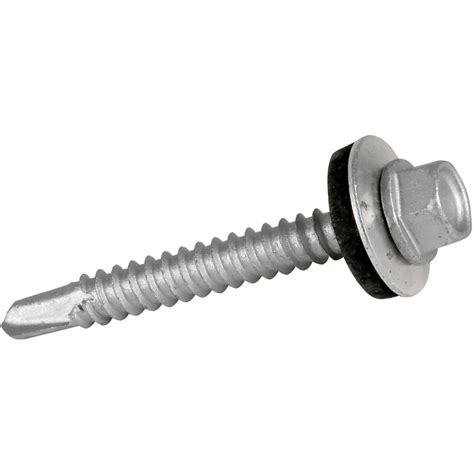 TechFast Hex Washer Self Drilling Roof Screw 5 5 X 25mm Toolstation