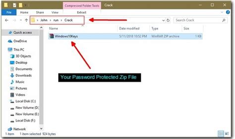 How To Unzip Password Protected Zip File In Windows