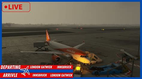 MSFS LIVE Real World EasyJet OPS FBW A32NX London Gatwick