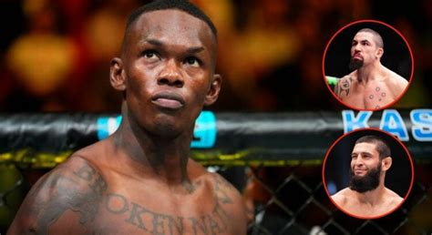 Israel Adesanya Predicts Shock Late Finish When Robert Whittaker