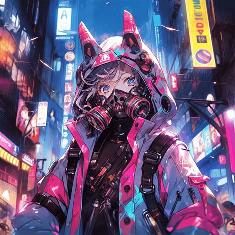 Futuristic anime characters. : r/midjourney