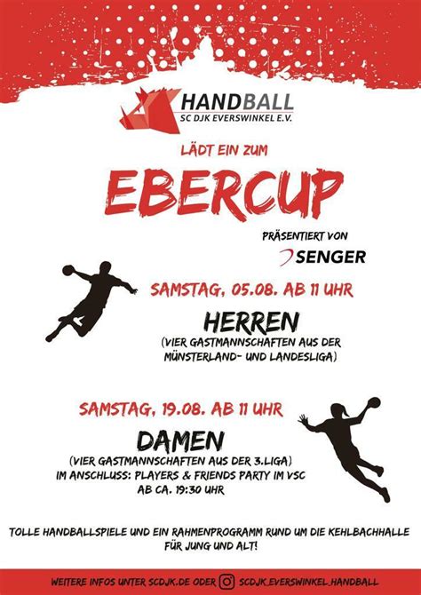 Ebercup 2023 Handball Sportangebot SC DJK Everswinkel E V