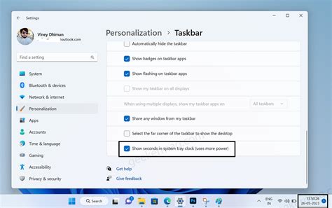 Windows 11 Taskbar Clock Show Seconds At Carlton Birdsong Blog