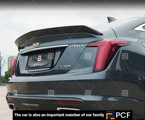 For Cadillac Ct5 Ct5 V Blackwing 2020 2023 Glossy Black Rear Trunk Spoiler Wing Ebay