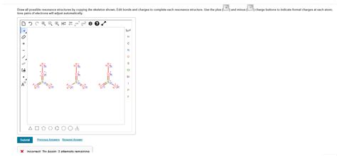 Solved Review Part A Draw three resonance structures for | Chegg.com