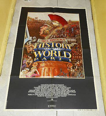 original HISTORY OF THE WORLD PART I one-sheet movie poster | #4589752936