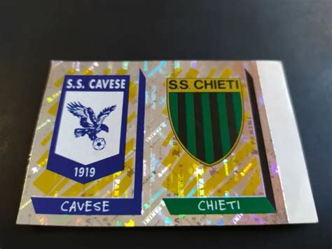 FIGURINA CALCIATORI PANINI 2000 SCUDETTO CAVESE N 737 NUOVA CON VELINA