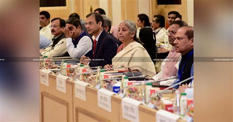 Finance Minister Nirmala Sitharaman Chairs 50th GST Council Meeting