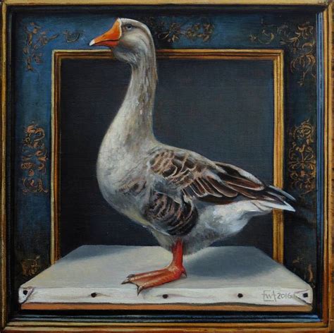 Goose Painting By Ewa Kwasniewska Saatchi Art